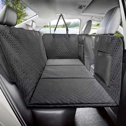 Dog Car Seat Cover - Durable Hammock Style Protector for Backseat of Cars, Trucks, and SUVs