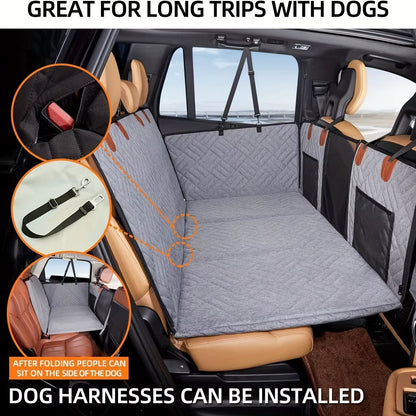 Ultimate Waterproof Dog Seat Cover - Scratch Proof & Non-Slip Hammock for All Breeds